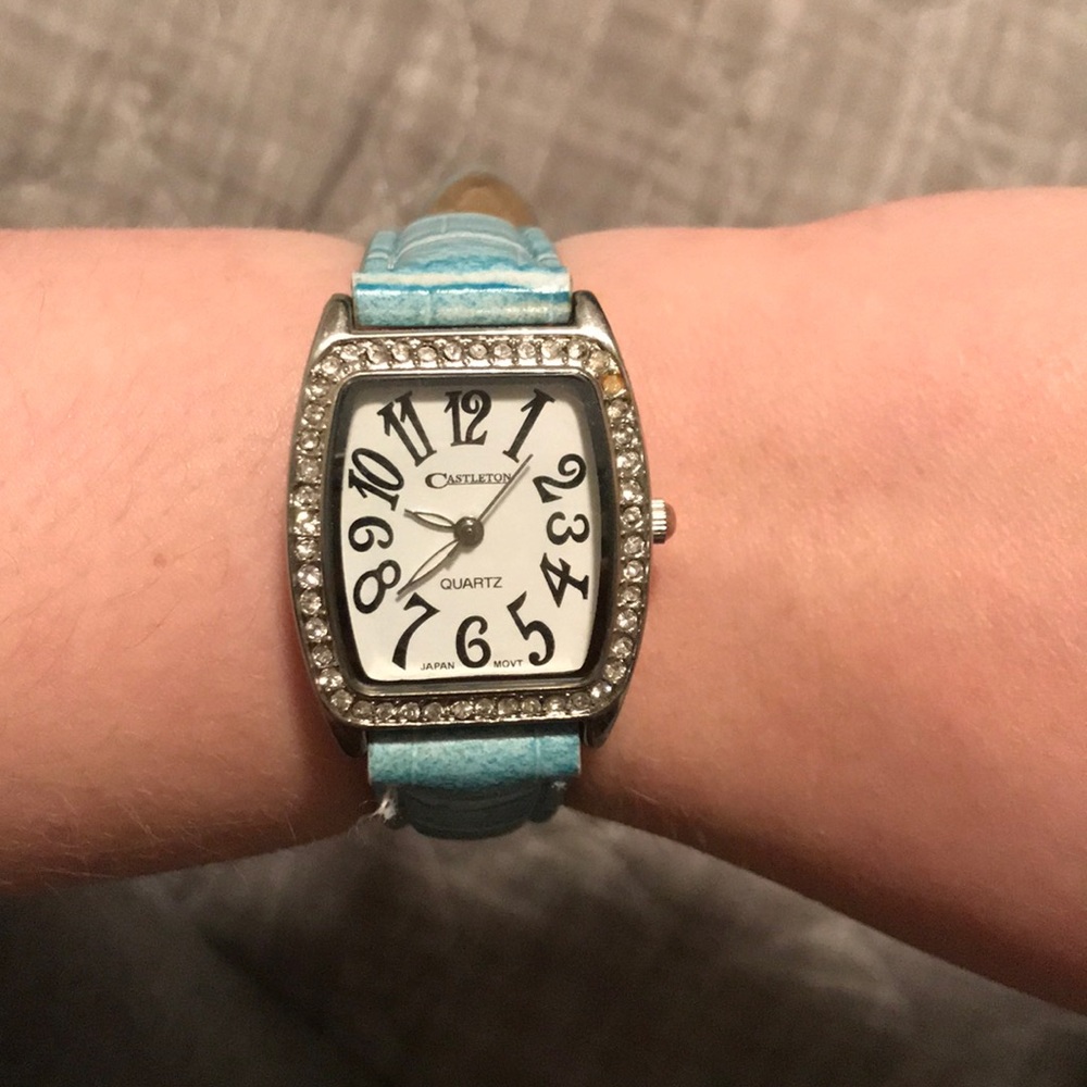Blue Castleton watch - Picture 2 of 2